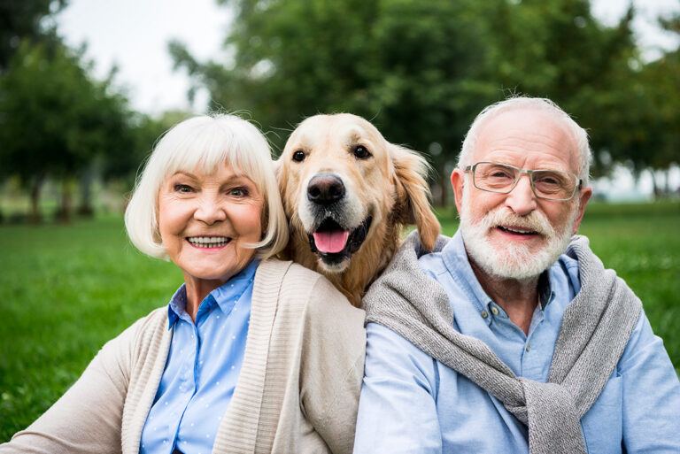 chien pour personne senior